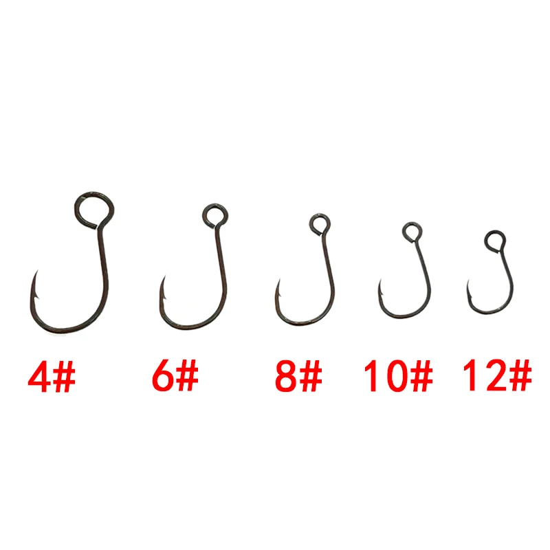 12pcs/lot Size 4#-12# for Fish - огляд і ціна Fishing Hook Assortment