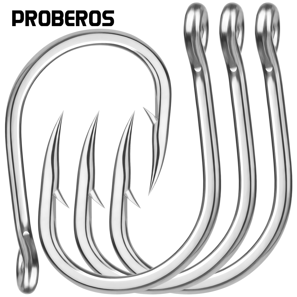 PROBEROS 10pcs/lot Fishing Hoo - огляд і ціна Fishing Hook Assortment