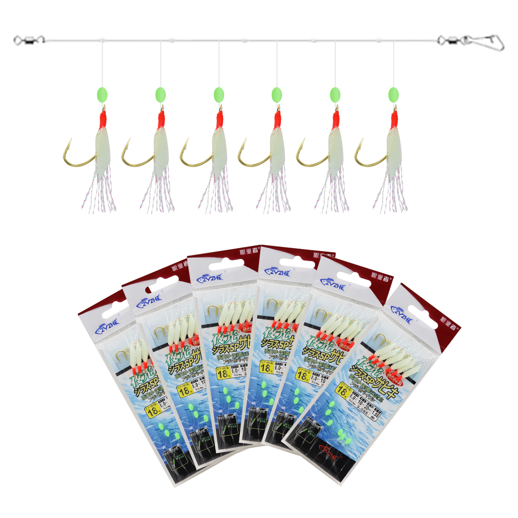ZYZHE 1/3/5Bags Fishing Sabiki - огляд і ціна Fishing Hook Assortment