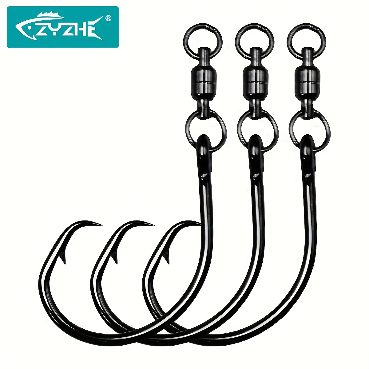 ZYZHE 3/6/9pcs Circle Hooks Wi - огляд і ціна Fishing Hook Circle