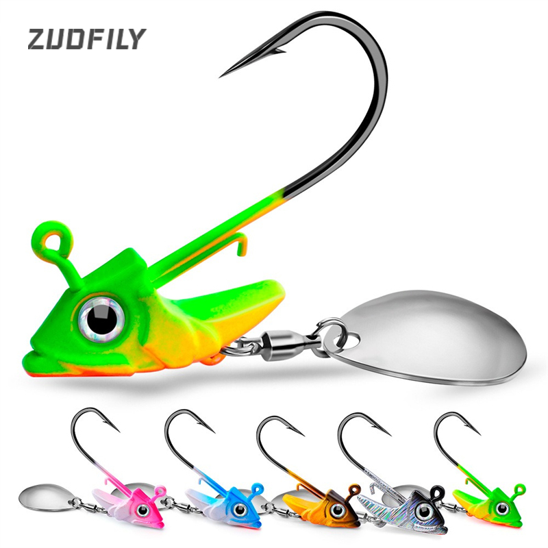 7g 10g 15g Lead Head Jig Hook  - огляд і ціна Fishing Hook Circle
