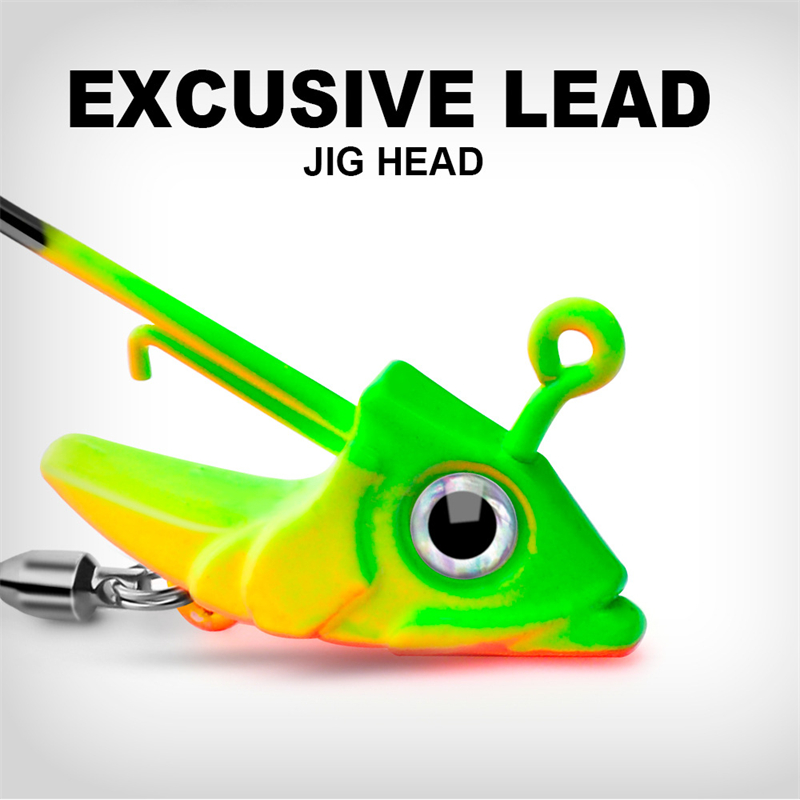 7g 10g 15g Lead Head Jig Hook  - огляд і ціна Fishing Hook Circle