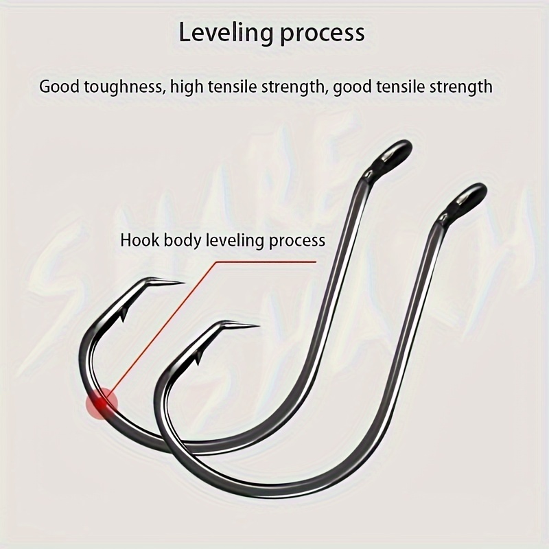 50pcs Circle Hooks Fishing Equ - огляд і ціна Fishing Hook Assortment